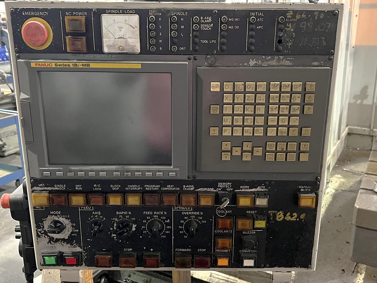 Used 2007 SNK-Ikegai NB130 PE3.5 Table Type CNC Horizontal Boring Mill, 