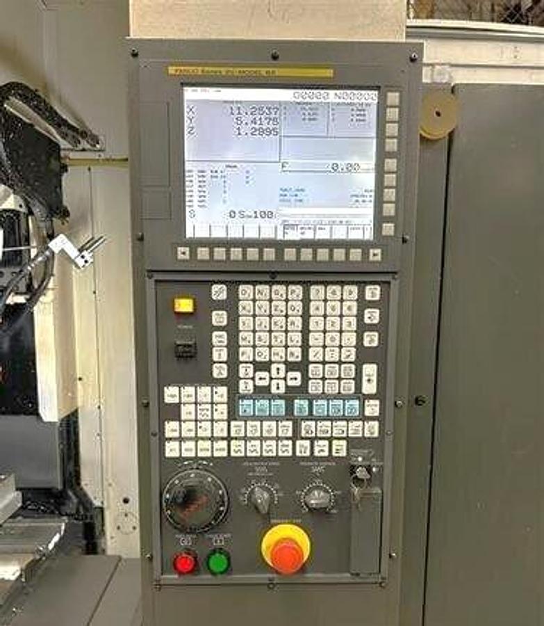Used 2015 Fanuc Robodrill Alpha-D21LiA5 with 2 Pallet Changer, 24,000 RPM Spindle, 21 Pos. ATC, Tool Probe, ONLY 755 CUT HOURS !!