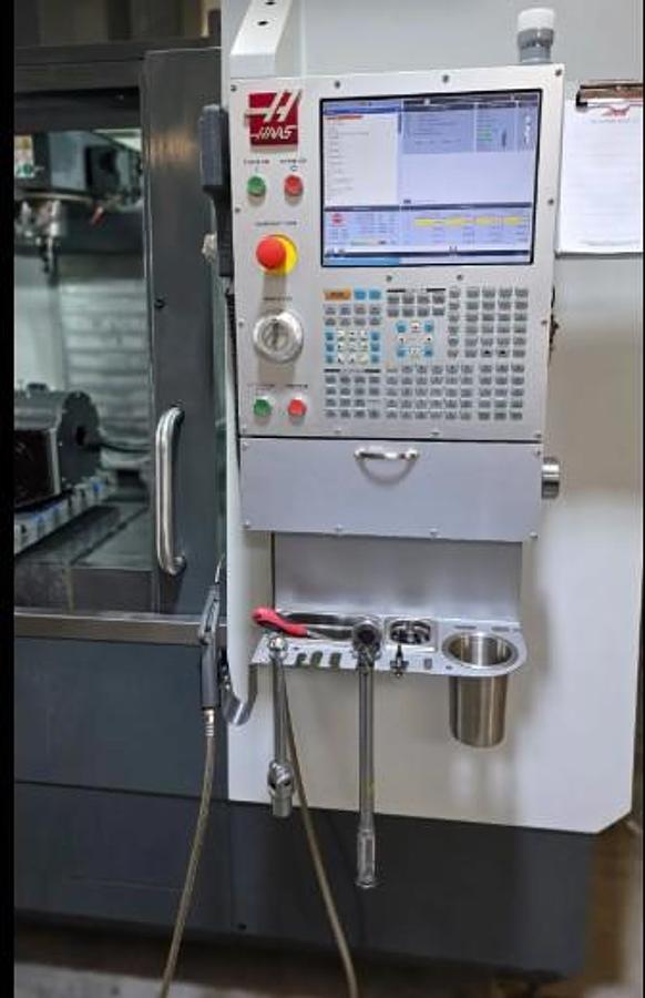 Used 2021 Haas VF3SS YT with Haas TH240 4th Axis Table, Coolant Thru Spindle, Haas Probing
