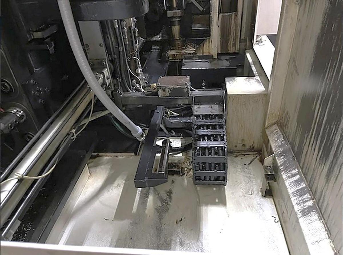 Used 2008 Mazak Variaxis 500-5X II with Pallet Changer, Trunnion Style 5 Axis Design, HSK-63A Taper, 25,000 RPM, 120 ATC, CTS