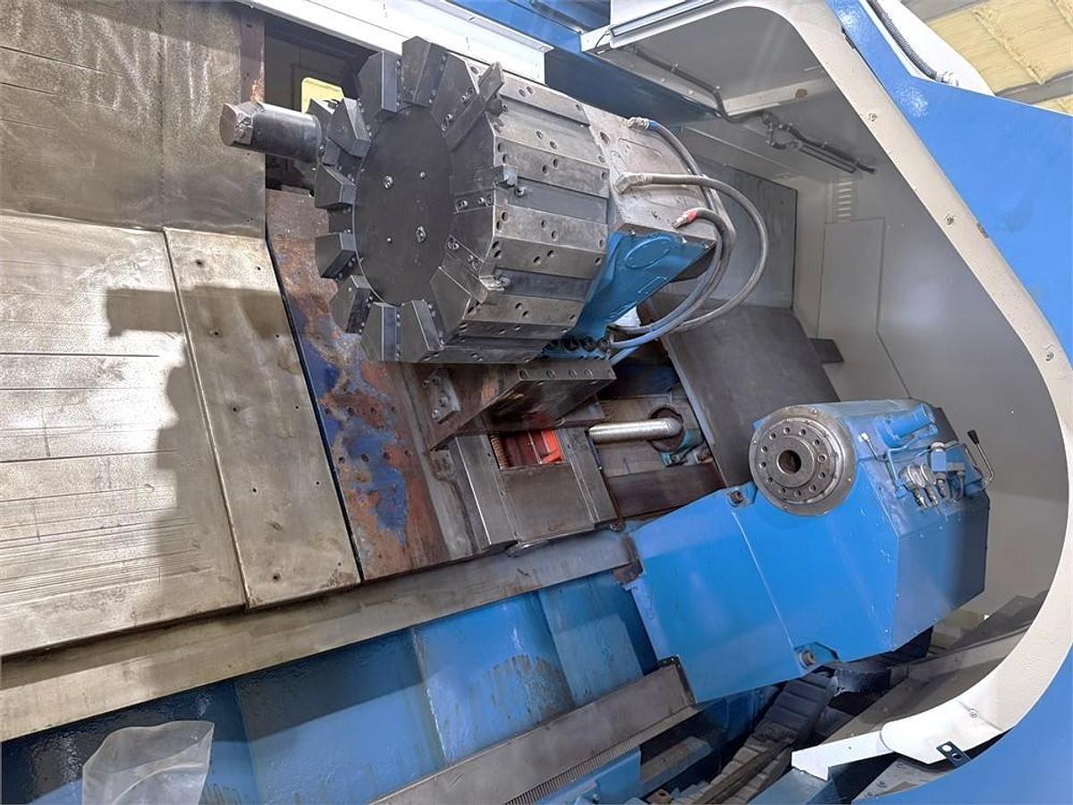 Used 2006 Explorer SA45-V22/2200 CNC Big Bore Lathe with 21.06" Bore, 