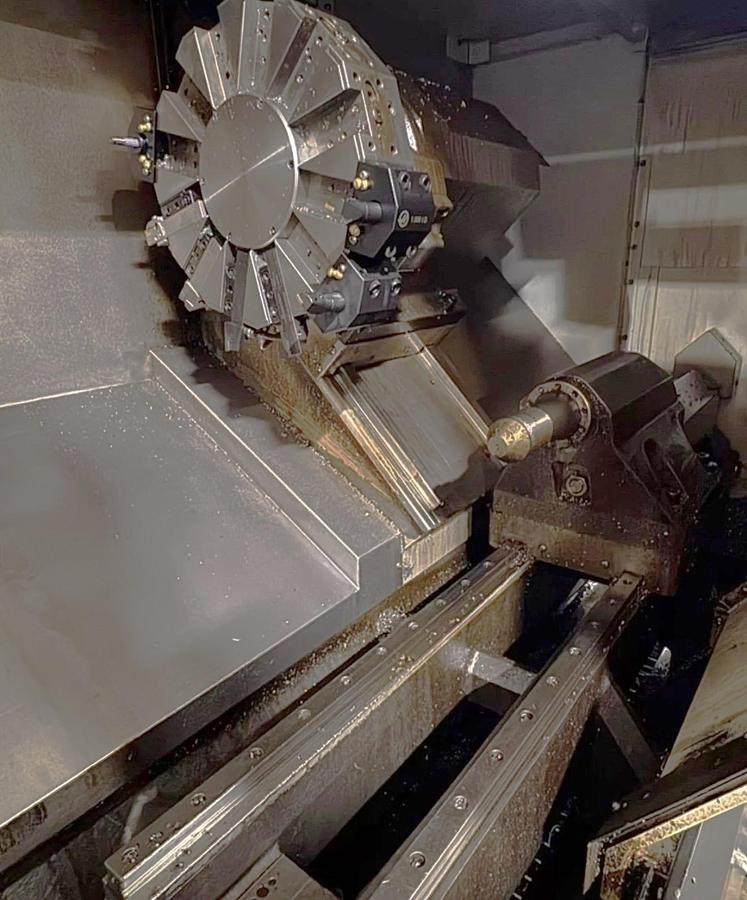 Used 2014 Haas ST-30 with Royal Collet Chuck, 3" Bar Cap., Chip Conveyor, Tailstock, Tool Presetter, 21" x 32.5" Capacity, Auto Door, Hi Press Coolant