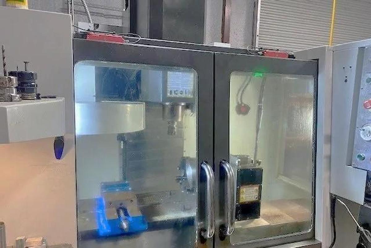 Used 2013 Haas VF2 with Haas/Renishaw Probing, 4th Axis Drive & Wiring, Prepped for Coolant Thru Spindle, Chip Auger