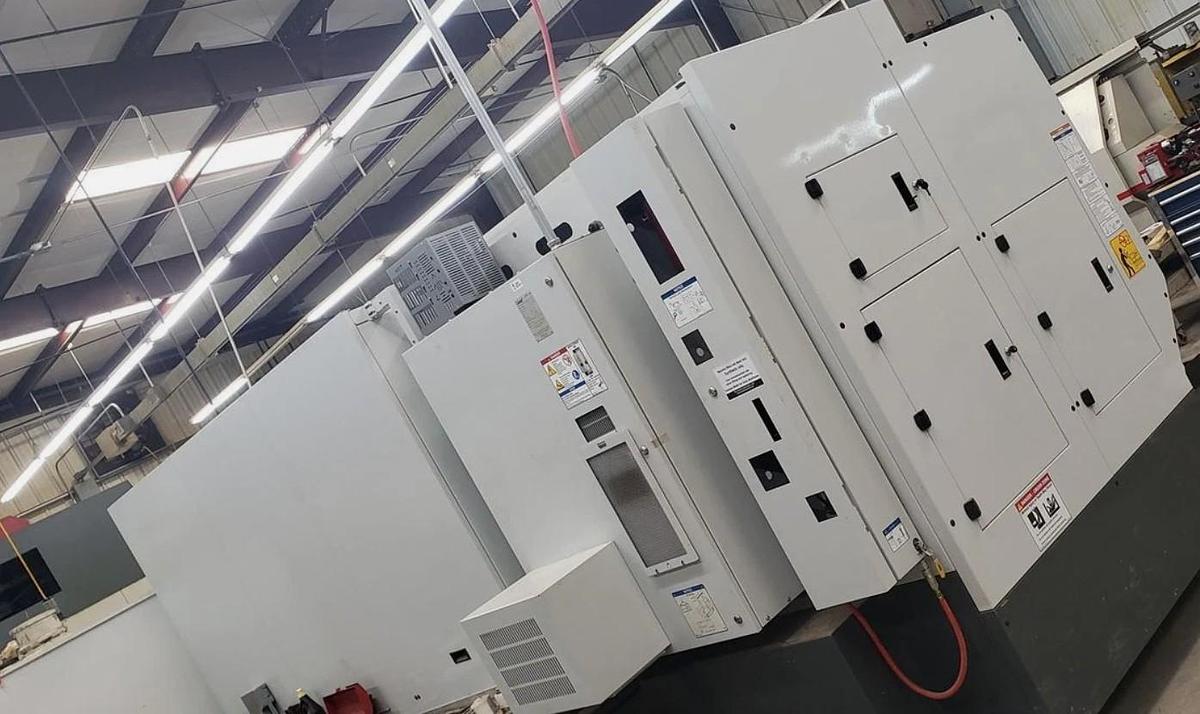 Used 2014 Haas ST-40 with SMW Hydraulic Steady Rest, 4" Bar Capacity, Toolsetter, Tailstock, Chip Conveyor, 44" Centers