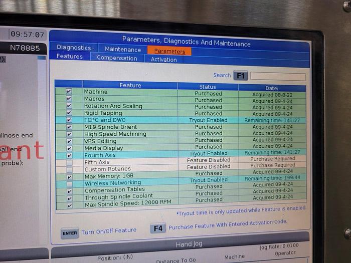 Used 2016 Haas VF-4SS