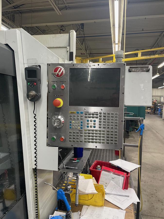 Used 2016 Haas VF9/40 with Midaco Pallet Changer (available without as well), 40 Pos. ATC, TSC, 10k RPM, 4th Axis Ready