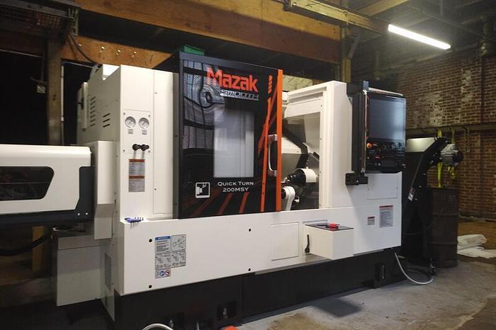 Used 2019 Mazak Quick Turn 200MSY with Milling, Subspindle and Y Axis