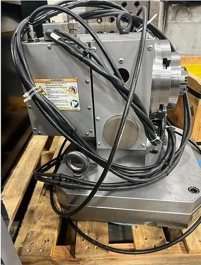 Used 2007 Makino A51 with Full 4th Axis, 14k RPM, Coolant Through Spindle, 60 ATC, Chip Conveyor, Tombstones, Haas Rotary Table