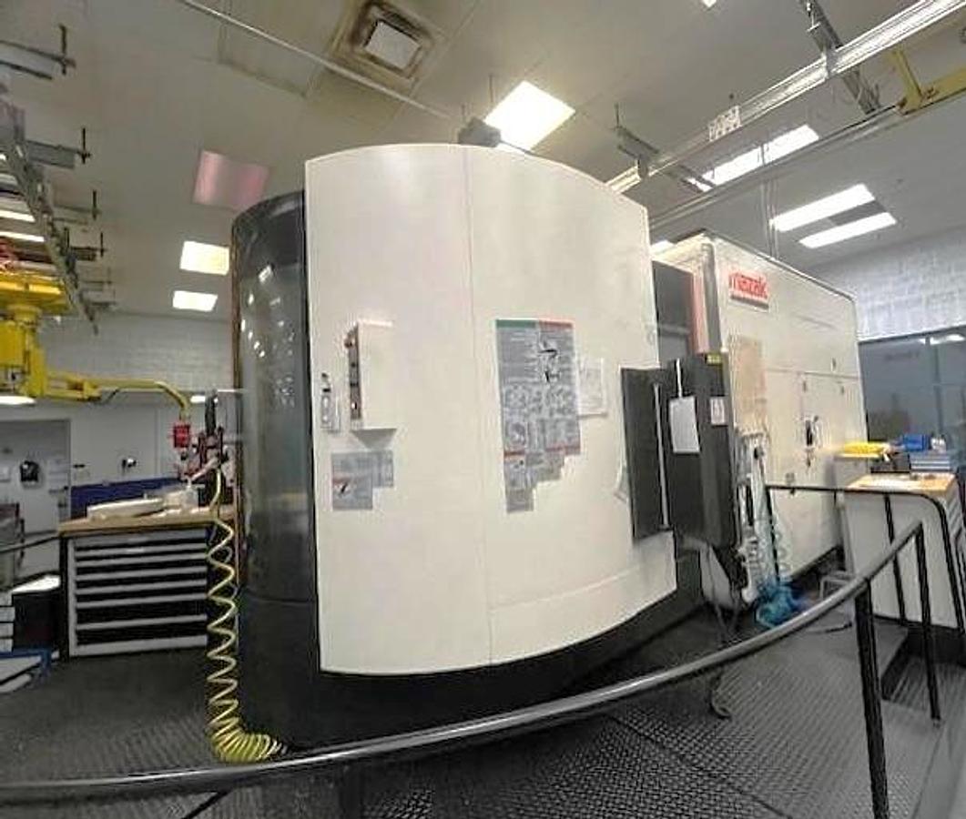 Used 2012 Mazak Integrex i-500V 5 Axis with 2 Pallet Changer, 80 Station ATC, HPC 1000 PSI, Full 4th Rotary, Probing