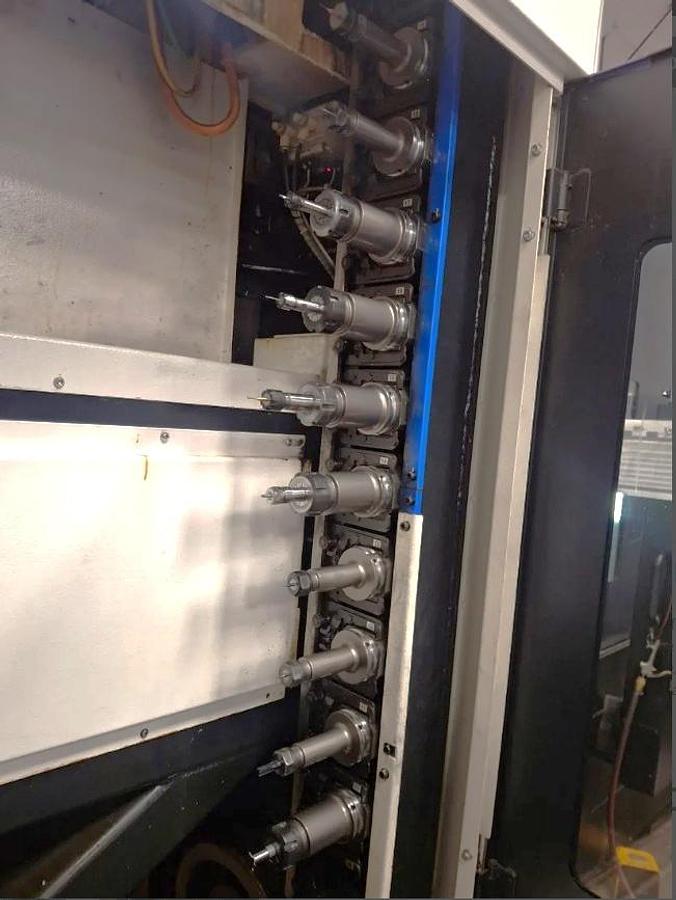 Used 2014 Mazak Integrex i-400S Mill Turn Center with Live Tooling, Y Axis, Subspindle, 60" Centers, 4" Bar Capacity