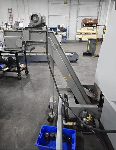 Used 2007 Leadwell T-8 with 12" Chuck, 3" Bar Capacity, Chip Conveyor, Tool Presetter, Tailstock