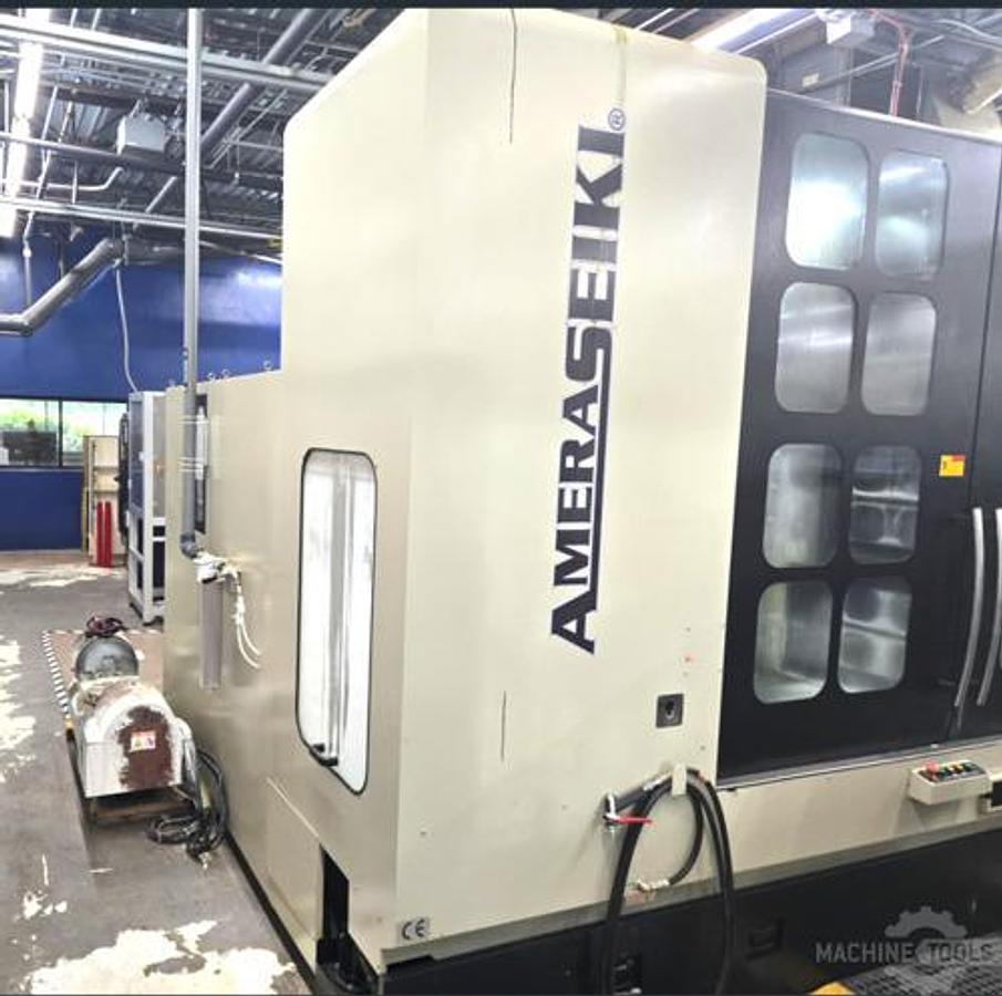 Used 2022 Amera Seiki VTC-5 Vertical Machining Center with Traveling Column, 32 Pos. Side Mount ATC, 86.6" X Axis Travel