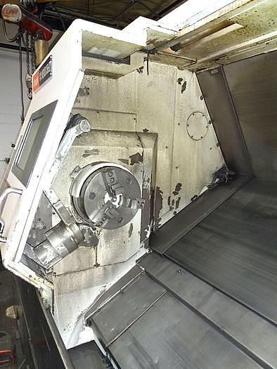 Used 2011 Mazak Nexus QTN 350-II/2000 CNC Lathe with 80" Center Distance