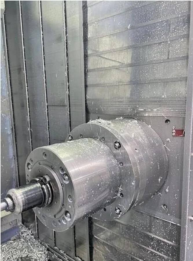 Used 2018 Doosan NHP 5000 with Full 4th Axis Rotary, 120 ATC, 15k RPM, High Press. CTS, Renishaw Probing, More!!!!