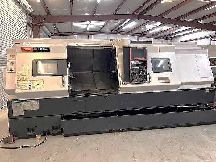 Used 2011 Mazak Nexus QTN 350-II/2000 CNC Lathe with 80" Center Distance