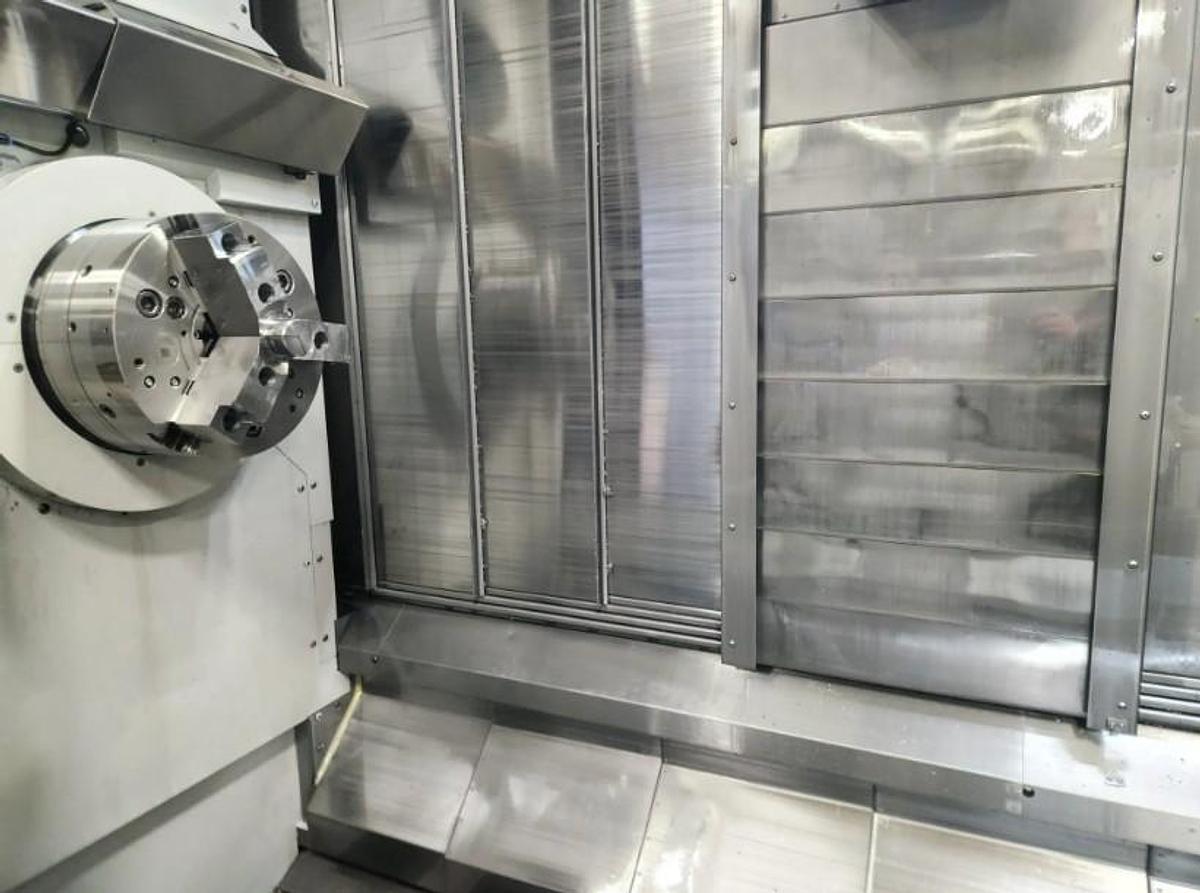 Used 2007 Mori Seiki NT-4300/1500S w/ B Axis Pend. Head, C Axis-Both Spndls., Milling, Y Axis, 240 ATC, (2) 12" Chks, 3.5" Bar Cap