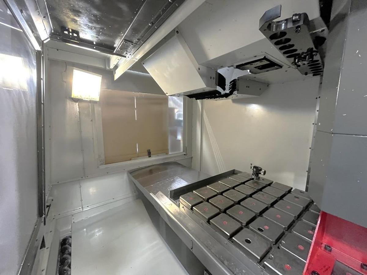 Used 2012 Haas VM-6 with Haas Probing, Coolant Through the Spindle, 4th Axis Drive, Auger, 40 Station ATC, HSM, Boom Crane