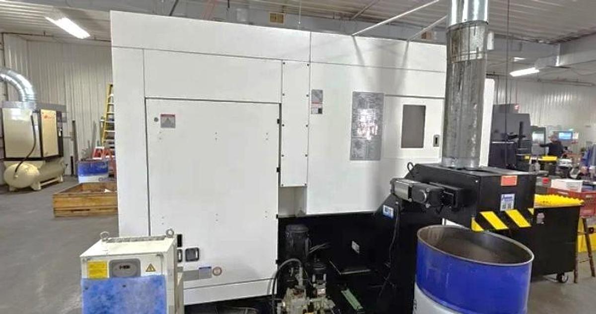 Used 2018 Mazak VC-500A-5X with 5 Axis Machining, 2 Pallet Changer, 60 Pos. ATC, Coolant Thru Spindle, Tool & Part Probing
