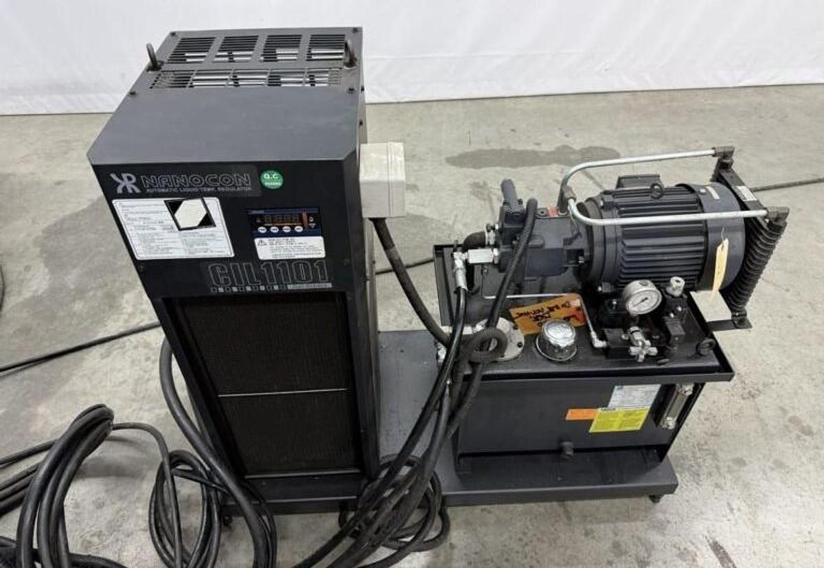 Used 2022 DN Solutions Mynx 5400/50 II with 4th Axis Drive, CAT50 Big Plus Spindle, Chip Conveyor, Mist Collector, Conversational