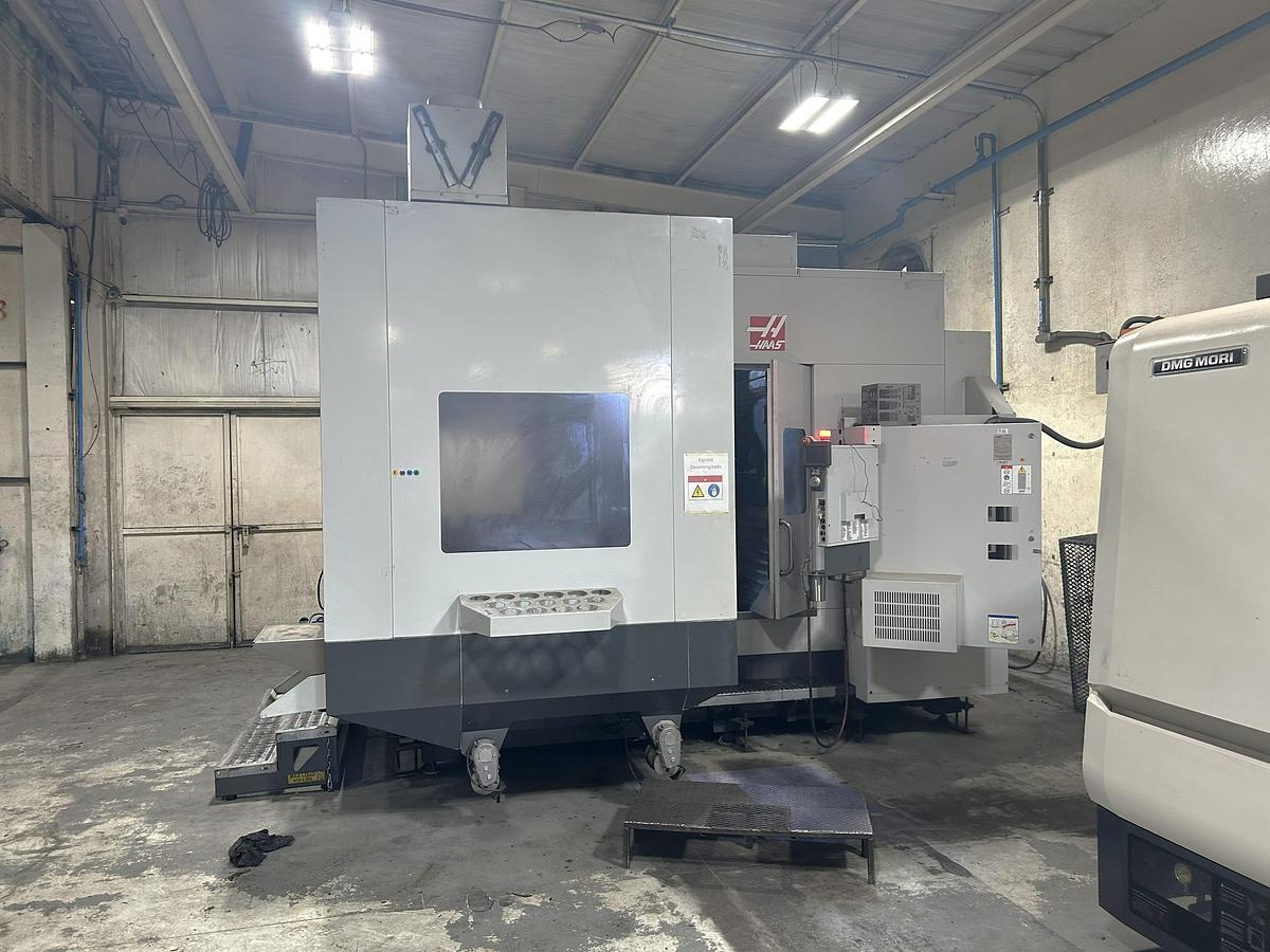 Used 2019 Haas EC-1600ZT with Extended Z Axis Travel, 7500 RPM, Integrated 4th Axis Platter, TSC, Renishaw Probing, 30 ATC