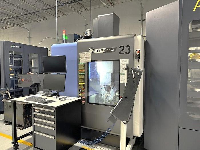Used 2022 DN Solutions DVF 5000 5 Axis Trunnion VMC