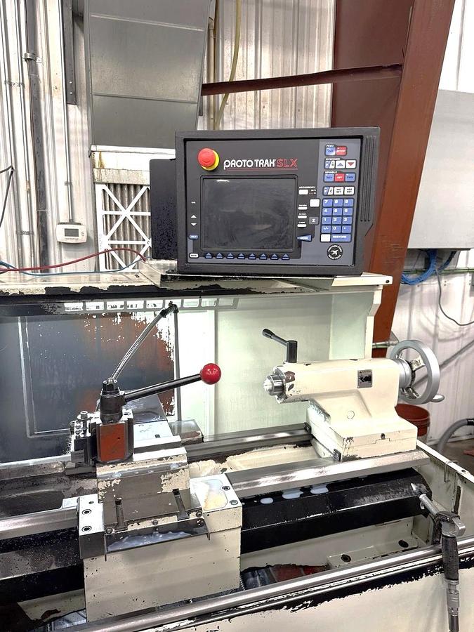 Used 2014 Southwestern Industries Trak TRL 1630SX with Prototrak SLX Control, Tailstock, Toolpost, 8" 3 Jaw Chuck, Coolant System