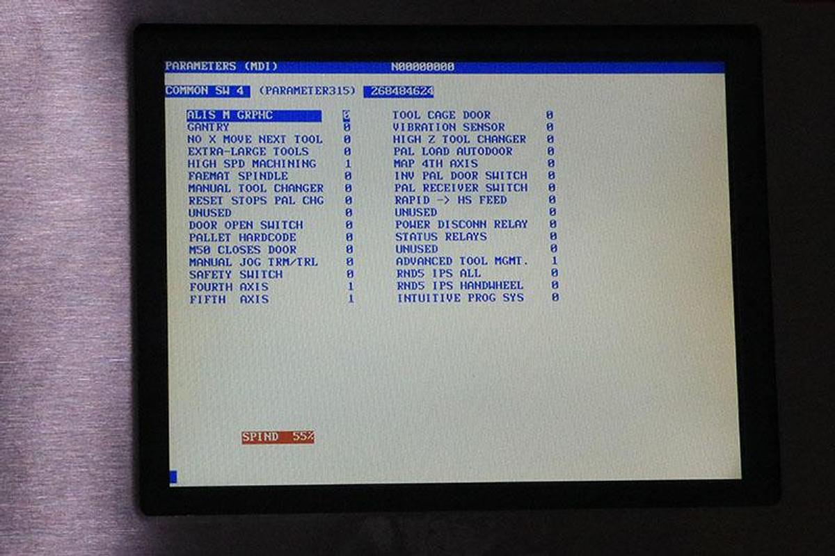 Used 2006 Haas VF2YT with Haas TR160 Trunnion Table, 10,000 RPM, 24 Pos. Side Mounted ATC, Renishaw Probes - Tool & Part Probing