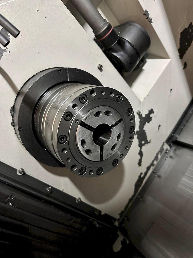 Used 2013 Hwacheon T2-2T with Twin Spindle, Twing Turrets, Live Milling/Drilling, Parts Catcher & Conveyor, Chip Conveyor, Fanuc 0i-TD