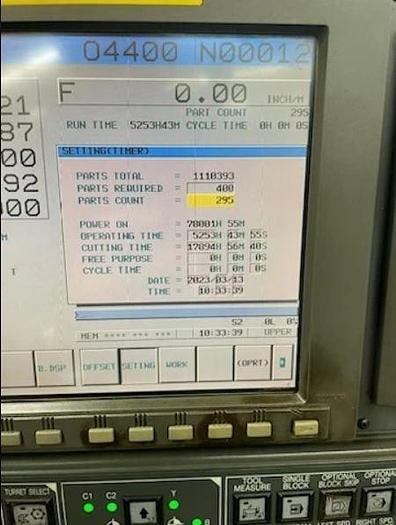 Used 2008 Doosan Puma TT1800SY Twin Spindle/Twin Turret 8 Axis Turn/Mill Lathe