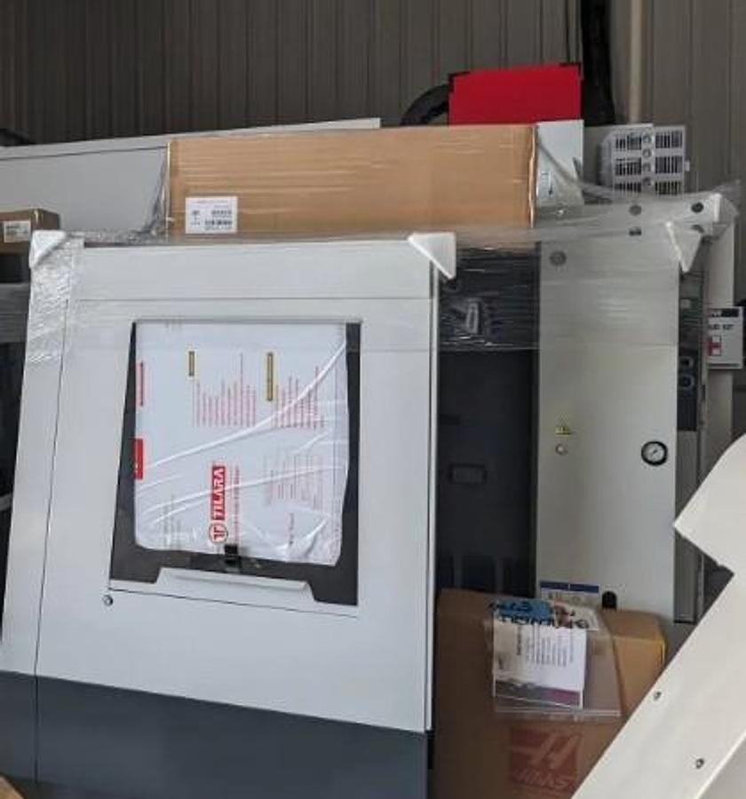 Used 2023 Haas VF-2 New never cut a part, has WIPS, Coolant Thru the Spindle Prepped, 4th Axis Drive & Wiring, Chip Conveyor