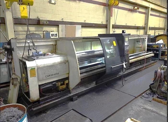 Used 2007 Vanguard CAK80485D 2 Axis Long Bed Shaft Lathe