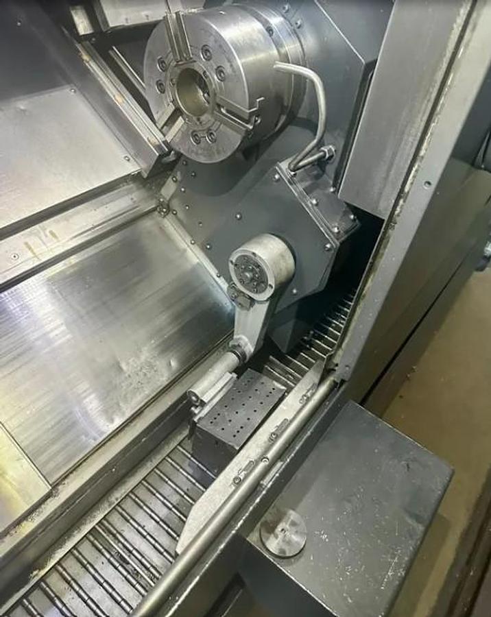 Used 2017 Doosan Puma 2600SY II with Barfeed, Parts Catcher, Parts Conveyor, Chip Conveyor