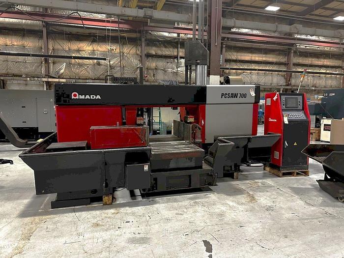 Used 2012 Amada PCSAW700 CNC Dual Column Horizontal Bandsaw