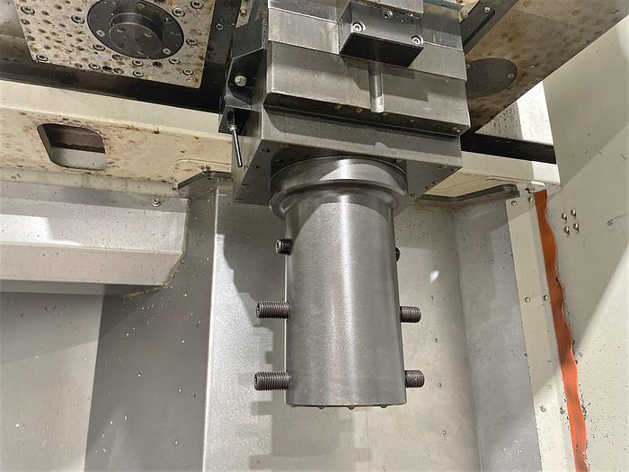 Used 2012 Momentum MVL-12 CNC VTL with milling, delivered new in 2018