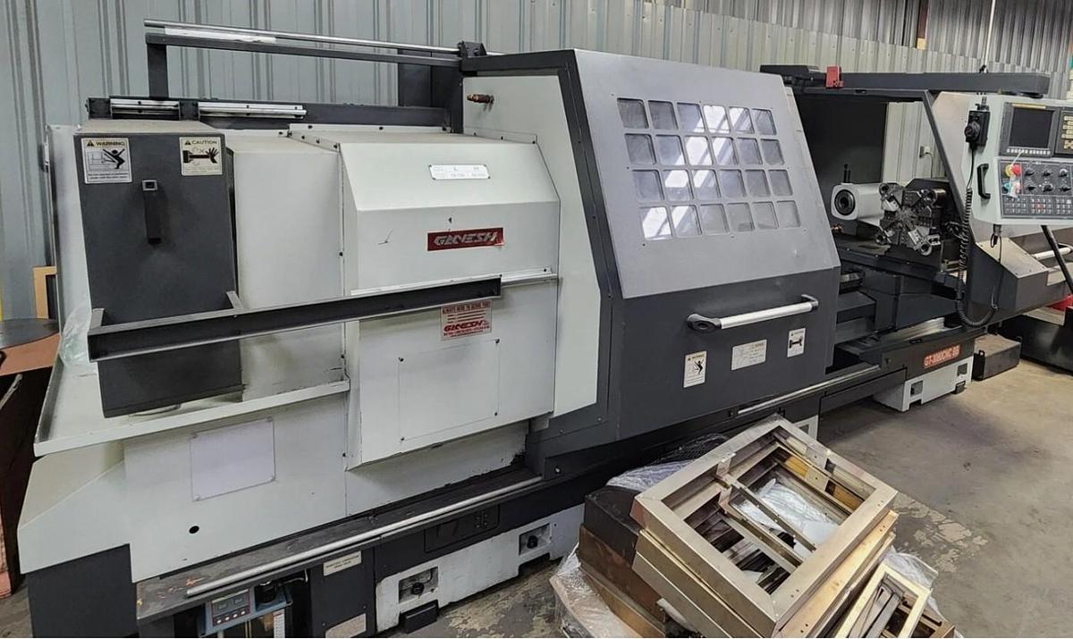 Used 2015 Ganesh GTW-3080 with 10" Spindle Bore