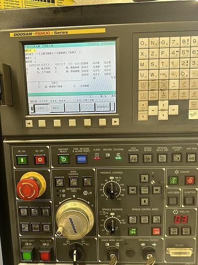 Used 2008 Doosan Lynx 220LC Fanuc 0iTD