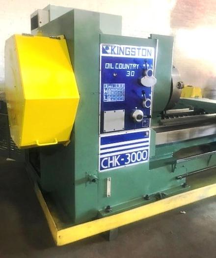 Used 2002 Kingston CHK-3000 w/ 12.5" Bore, Steady Rest,