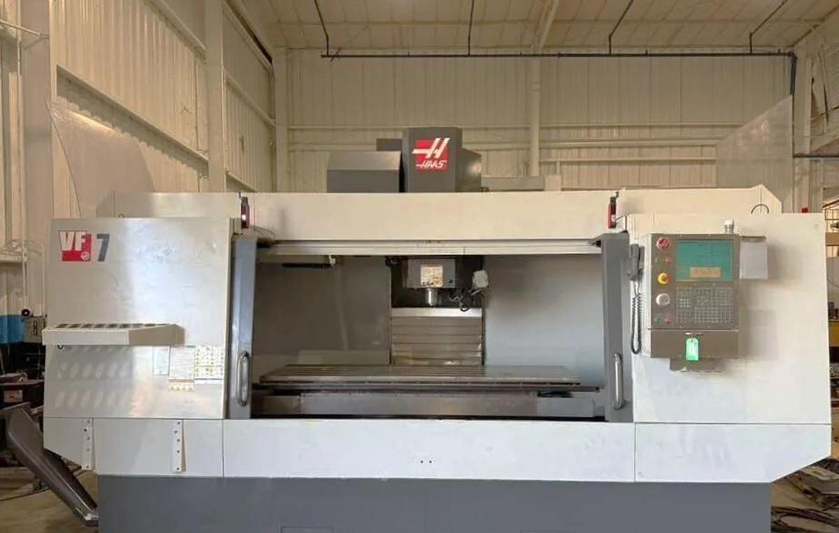 Used 2011 Haas VF-7/40, 24 Station Side Mounted ATC, 4th Axis Drive, TSC Prepped, High Speed Machining, 7500 RPM