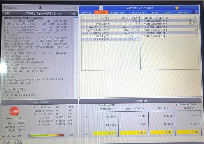 Used 2021 Haas VF-3SS