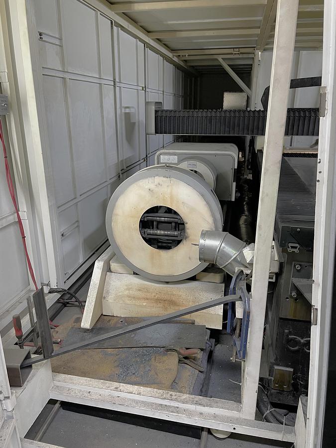 Used 2021 Bodor Model P3015T6 3 KW IPG Laser Cutting Machine with Tube Cutter