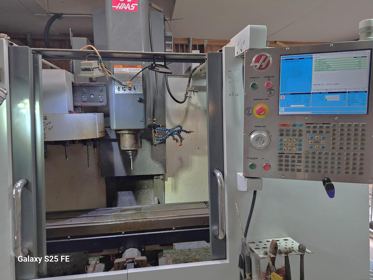 Used 2015 Haas TM-1P with 10 Station Tool Changer, Coolant, USB, Can be wired either single or three phase power