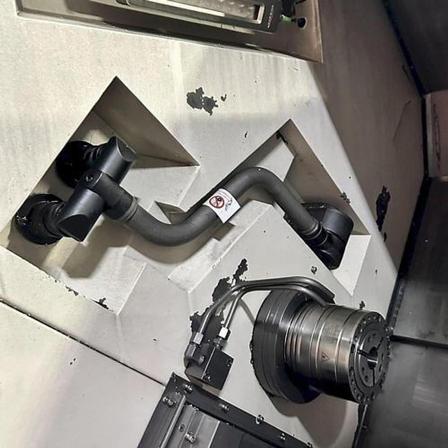 Used 2013 Hwacheon T2-2T with Twin Spindle, Twing Turrets, Live Milling/Drilling, Parts Catcher & Conveyor, Chip Conveyor, Fanuc 0i-TD