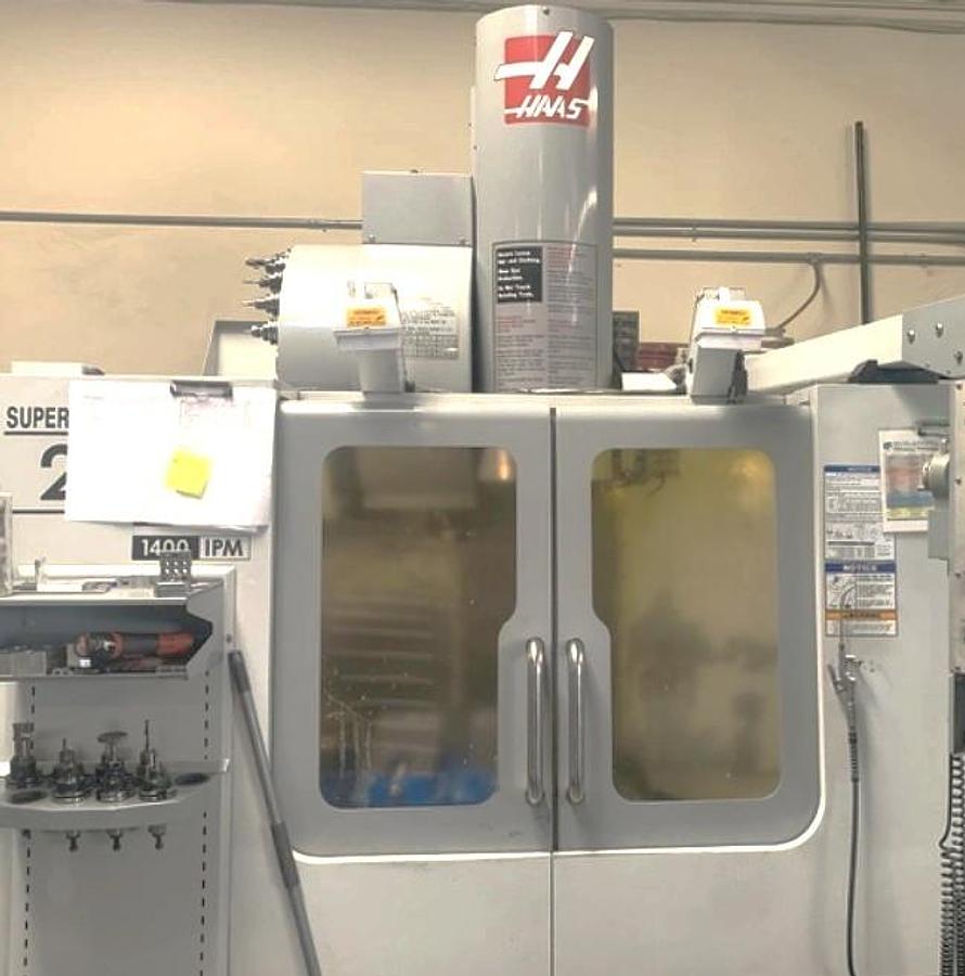 Used 2005 Haas VF2SS with 24 Pos. Side Mounted ATC, Prog. Coolant, Chip Auger, 12,000 RPM