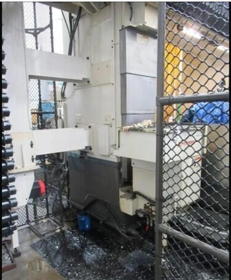 Used 1996 Mitsubishi M-VS25/20 Bridge Style CNC Mill with Head Changer, 5 Sided Machining, 60 ATC