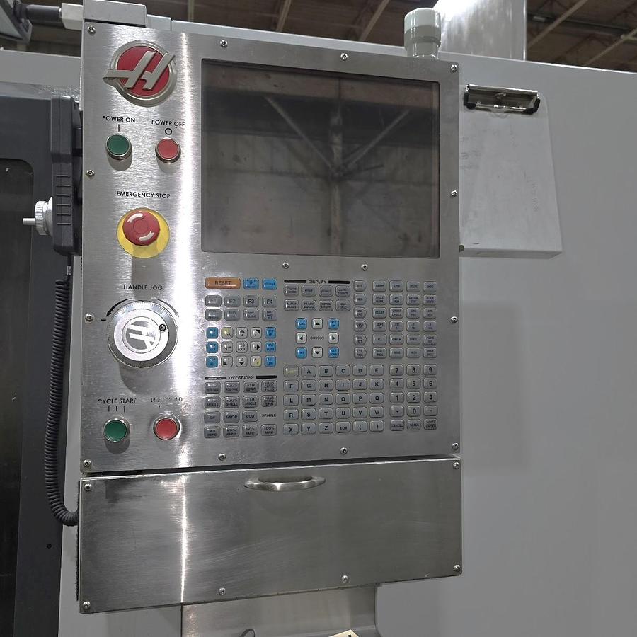 Used 2010 Haas VF-9/40 with 10,000 RPM, Haas Probing, 1000 PSI Cool. Thru Spindle, 40 Station ATC, Nice Machine