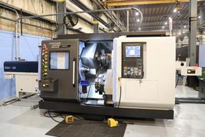 Used 2020 Doosan Puma TT1800SY Twin Spindle/Twin Turret 8 Axis Turn/Mill Lathe