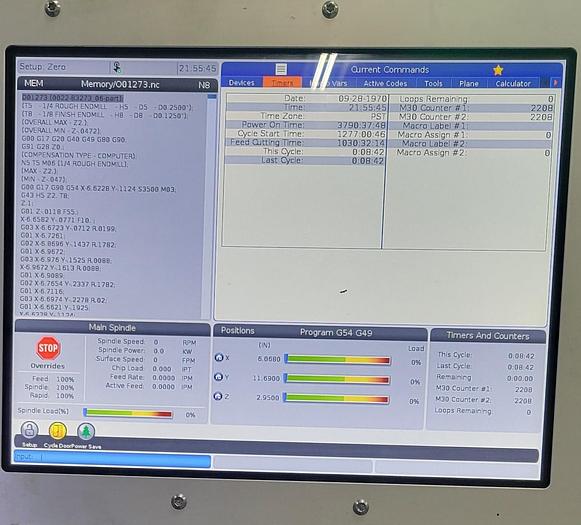 Used 2021 Haas VF-6/40