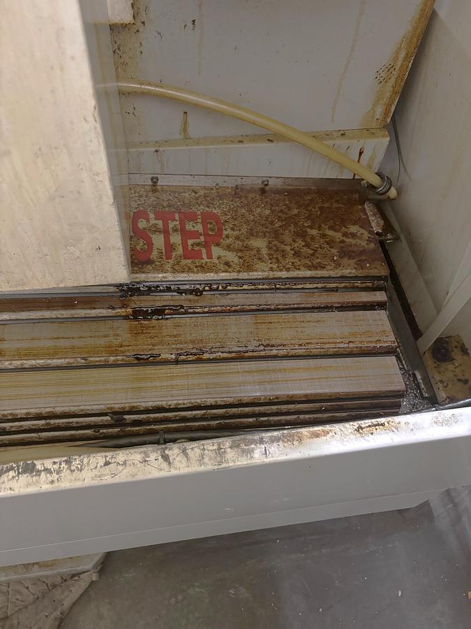 Used 2007 Haas EC-1600-4AX with Thru the Spindle Coolant, Built in 4th Axis Table, HRT210 Rotary Table as 5th Axis, Remote Jog Handle