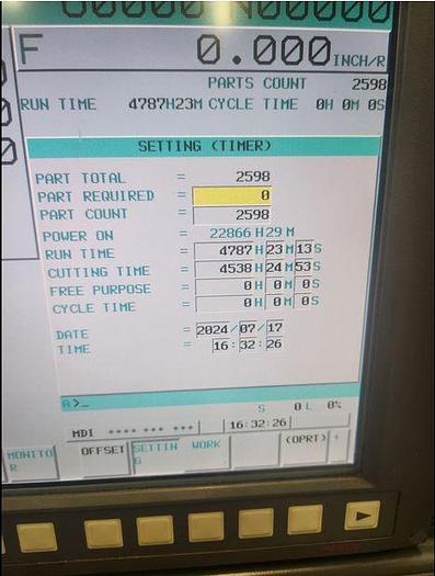 Used 2014 SMEC (Samsung) SL80C/3200 BIG 14.5" BORE