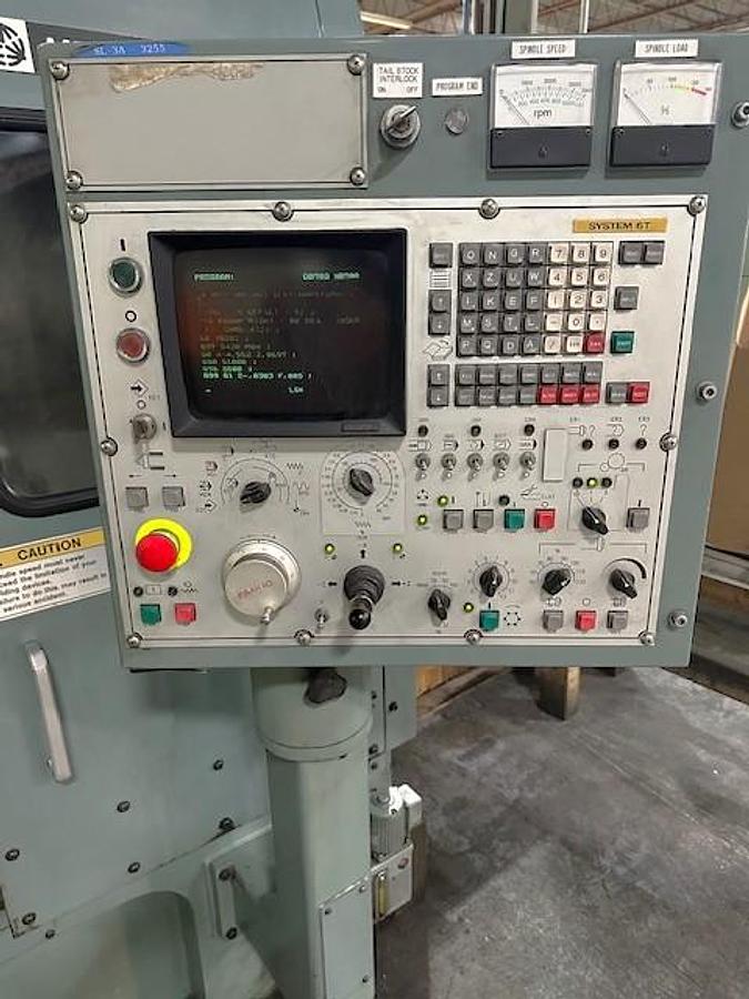 Used 1983 Mori Seiki SL-3A with Fanuc 6TB Control, 10" 3 Jaw Hyd Chuck, Tailstock, Under Power Holding Tolerance